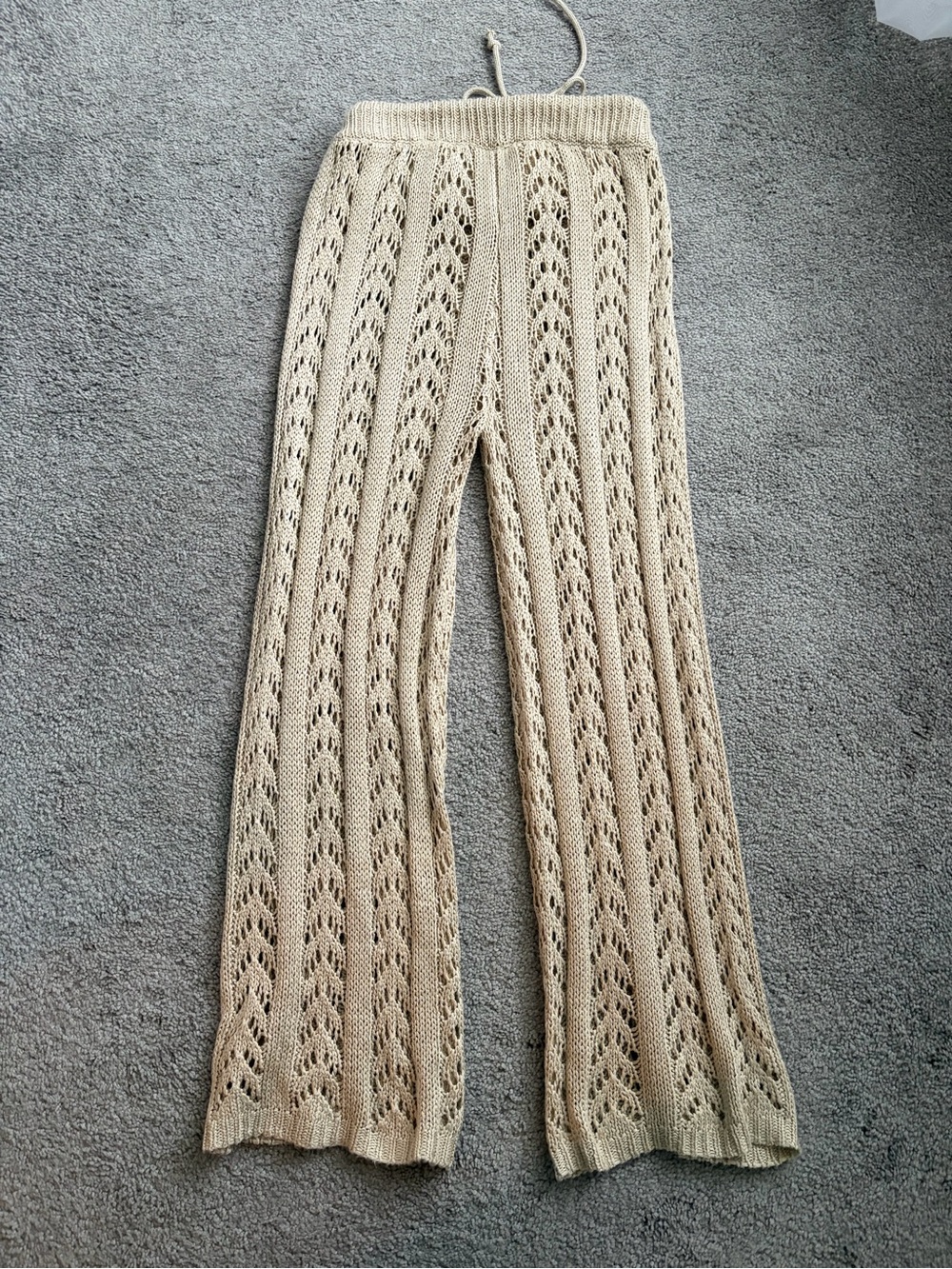 Crochet Beach Pants - Picture 3 of 3